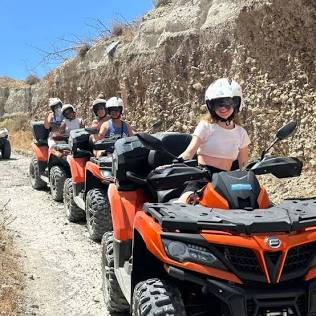 Santorini ATV Riding: An Adventure